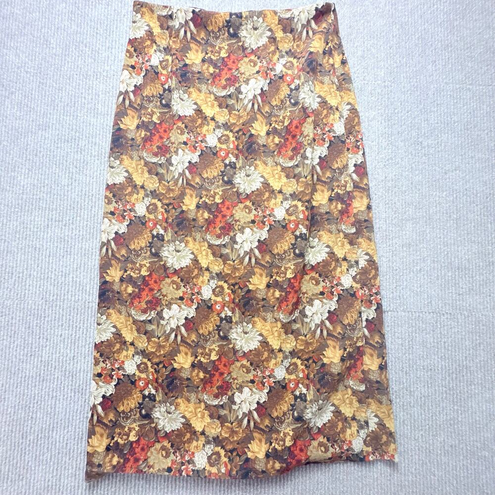 Vintage Briggs New York Fall Maxi Skirt Women’s Size 14